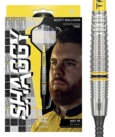 Target Softtip Darts Scott Williams "Shaggy" G2 18g