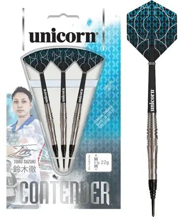 Unicorn Softtip Darts Contender Toru Suzuki P2 22g