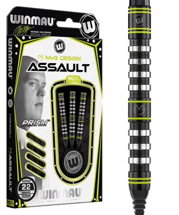 Winmau Softtip Darts Assault MvG 22g