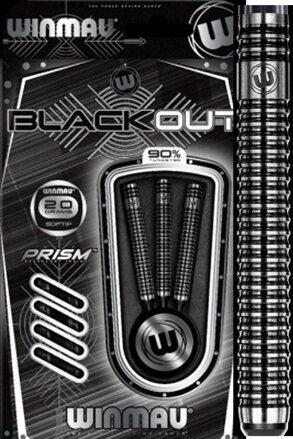 Winmau Softtip Darts Blackout 20g