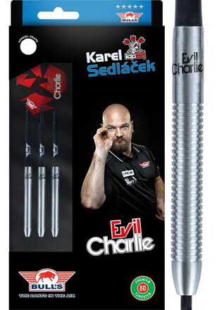 Bulls NL Steeltip Darts Karel Sedláček 80 24g
