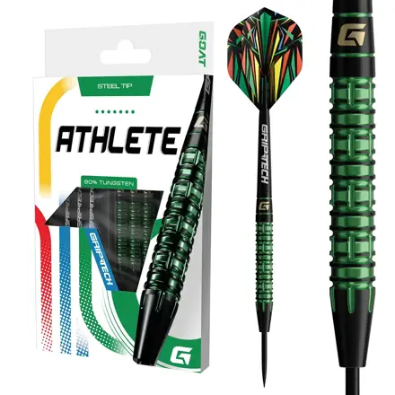 Goat Steeltip Darts Athlete Green Tungsten 23g
