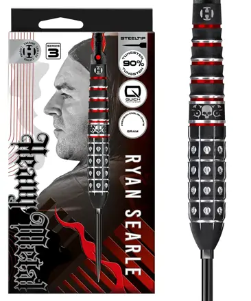 Harrows Steeltip Darts Ryan Searle S3 Quick Point 30g
