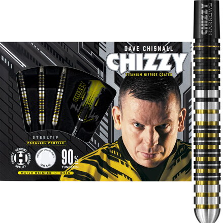 Harrows Steeltip Darts CHIZZY 90% 23g