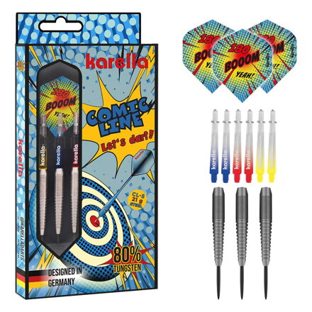 Karella šipky Comic Line CL-5 steel 21g