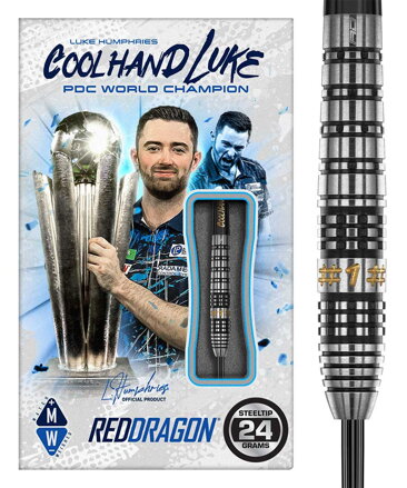 Red Dragon Steeltip Darts Luke Humhries Prestige 24g