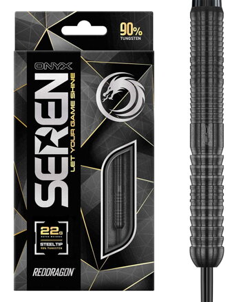 Red Dragon Steeltip Darts Seren 1 Onyx 22g