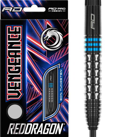 Red Dragon Steeltip Darts Vengeance Blue 22g