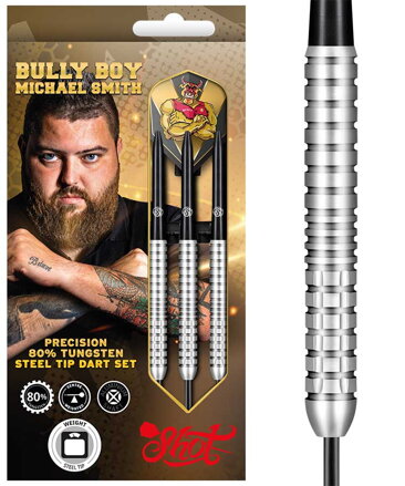 Shot Steeltip Darts Michael Smith 80% Precision 25g