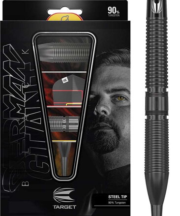 Target Steeltip Darts Gabriel Clemens Black 90% 23g