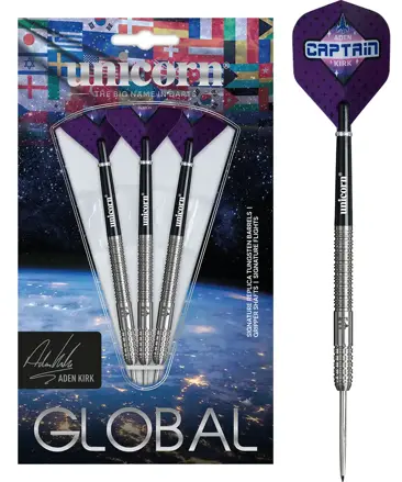 Unicorn Steeltip Darts Global Aden Kirk 22g