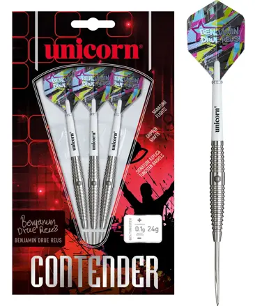Unicorn Steeltip Darts Contender Benjamin Drue Reus 24g