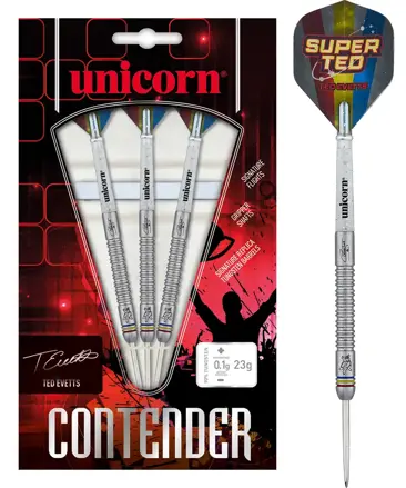 Unicorn Steeltip Darts Contender Ted Evetts P2 23g
