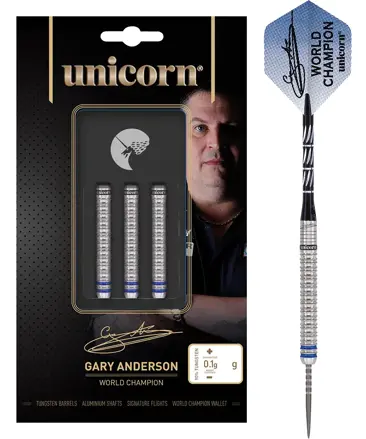Unicorn Steeltip Darts WC Gary Anderson 21g