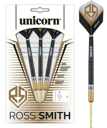 Unicorn Steeltip Darts Ross Smith Two Tone 24g