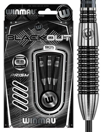 Winmau Steeltip Darts Blackout 1043 26g