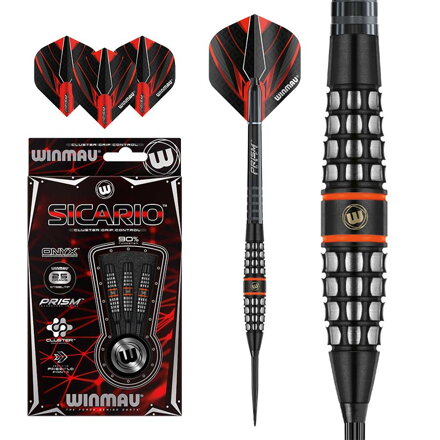 Winmau Steeltip Darts Sicario steel 25g | All for darts.