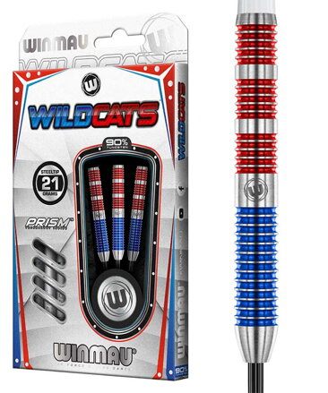 Winmau Steeltip Darts WIldcats 21g