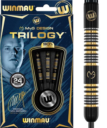 Winmau Steeltip Darts MvG Trilogy 24g Winmau Steeltip Darts MvG Trilogy 24g