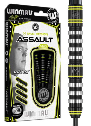 Winmau Steeltip Darts Assault MvG 22g Winmau Steeltip Darts Assault MvG 22g