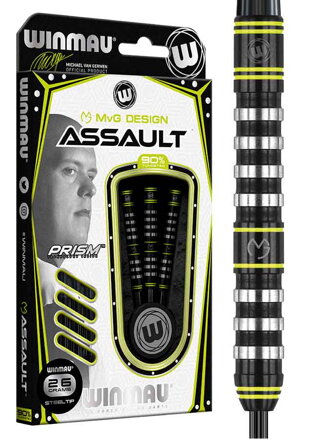 Winmau Steeltip Darts Assault MvG 26g Winmau Steeltip Darts Assault MvG 26g