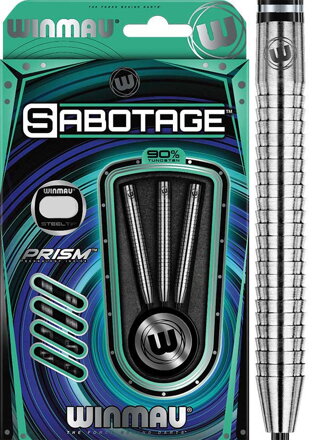 Winmau Steeltip Darts Sabotage steel 26g Winmau Steeltip Darts Sabotage steel 26g