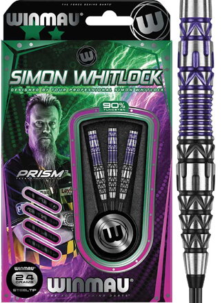 Winmau Steeltip Darts Simon Whitlock 1437 24g
