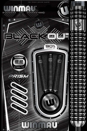 Winmau Steeltip Darts Blackout 28g