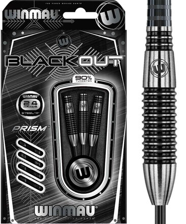 Winmau Steeltip Darts Blackout 1043 24g