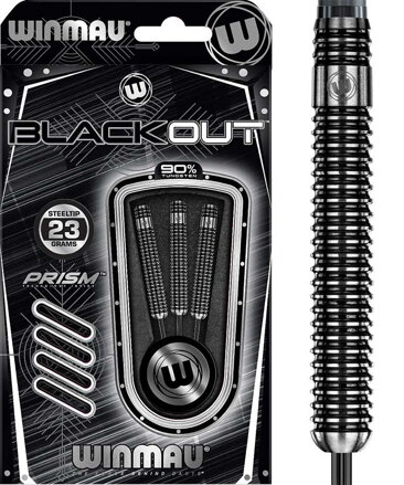 Winmau Steeltip Darts Blackout 23g