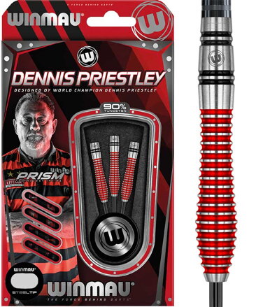 Winmau Steeltip Darts Dennis Priestley SE 26g Winmau Steeltip Darts Dennis Priestley SE 26g