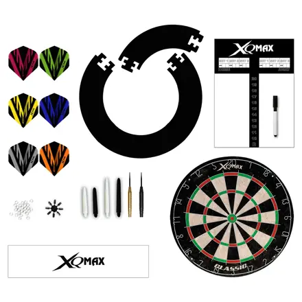 XQ Max Tounament Dart Set Black