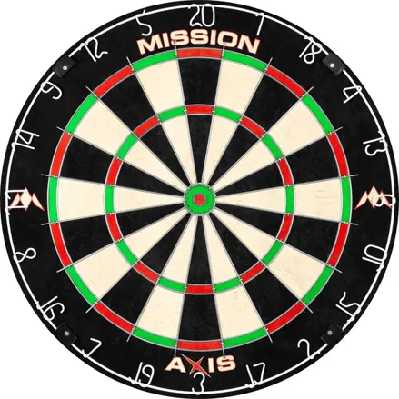 Mission Bristle Dartboard Axis