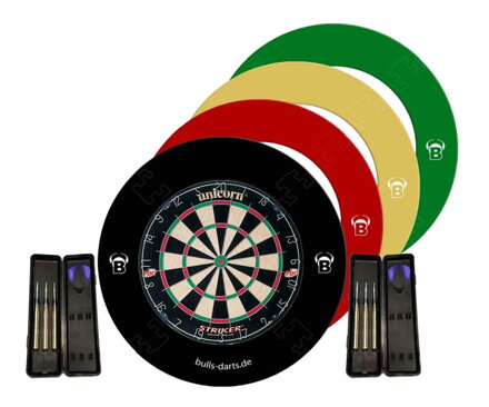 Darts Set, Bristle Dartboard - Darts - Surround