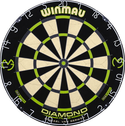 Winmau Bristle Dartboard MvG Diamond Plus