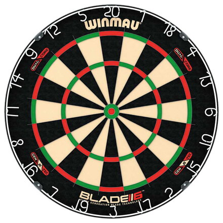 Winmau Bristle Dartboard Blade 6 Dual Core