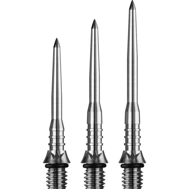 Mission Steel Tips Titan Pro Silver Grooved
