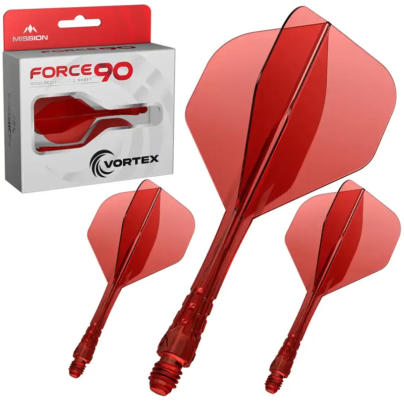 Mission Flights Force 90 Vortex Clear Red No.2