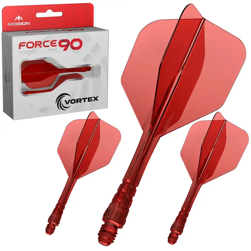 Mission Flights Force 90 Vortex Clear Red No.6
