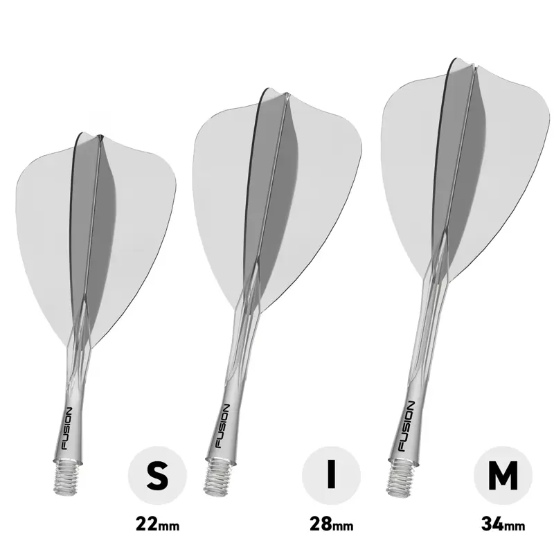 Winmau Flights Fusion Arrow Clear