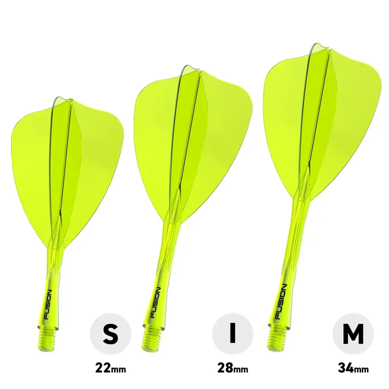 Winmau Flights Fusion Arrow Yellow
