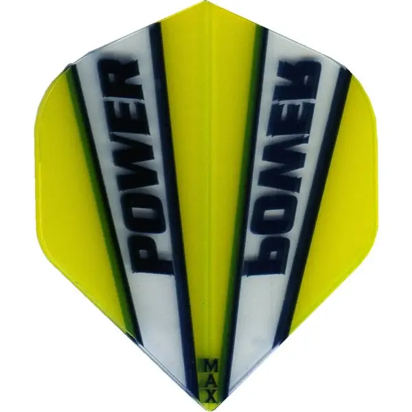 McCoy Flights Power Max No.2 Yellow & Clear McCoy Flights Power Max No.2 Yellow & Clear