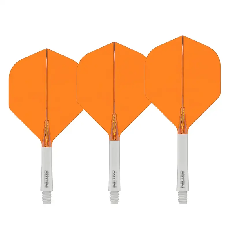 Red Dragon Flights Nitro Flite White & Orange