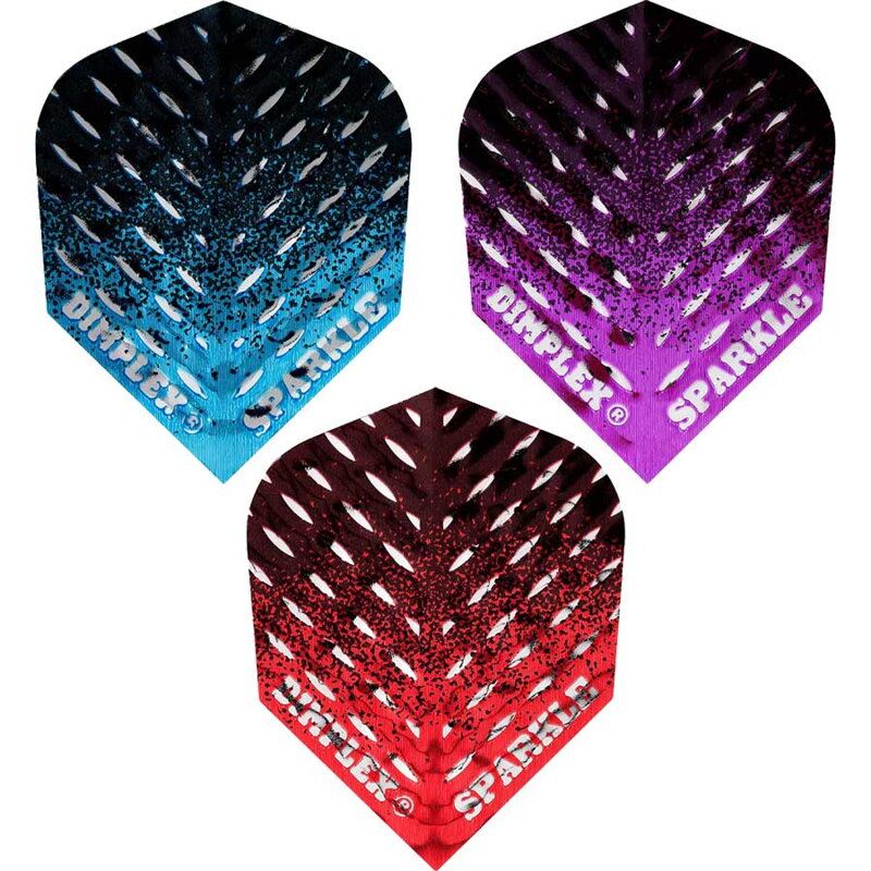 Harrows Flights Dimplex Sparkle Fade No.6