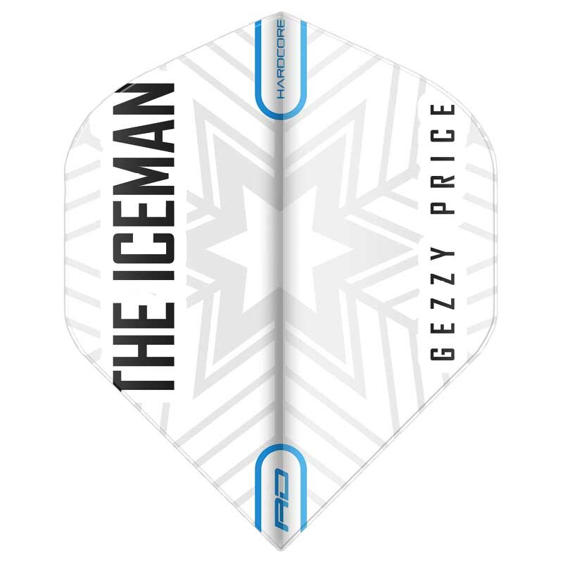Red Dragon Flights Gerwyn Price Whity & Snowflake Logo
