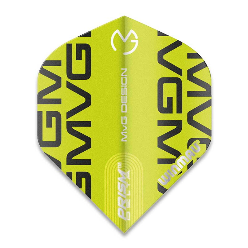 Winmau Flights Prism Delta MvG 2021 Green Print Winmau Flights Prism Delta MvG 2021 Green Print