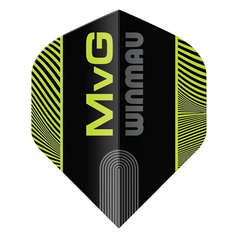 Winmau Flights Prism Delta MvG Black And Green