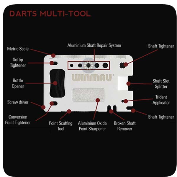 Winmau Darts Multi-Tool