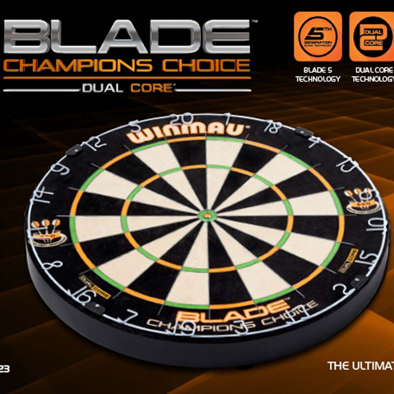 Winmau Bristle Dartboard Blade Champion Choice Trainer Dual Core