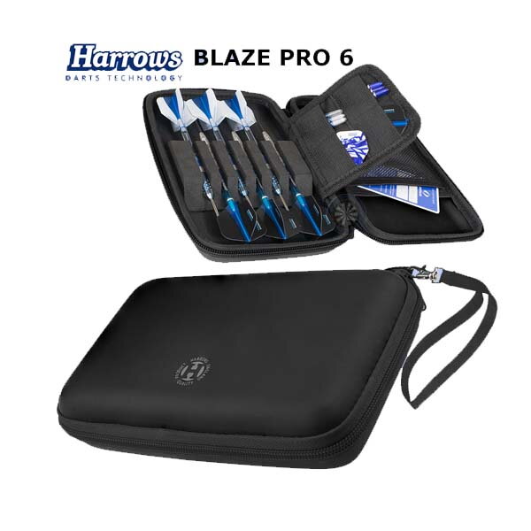 Harrows Dart Case Blaze Pro 6 Black